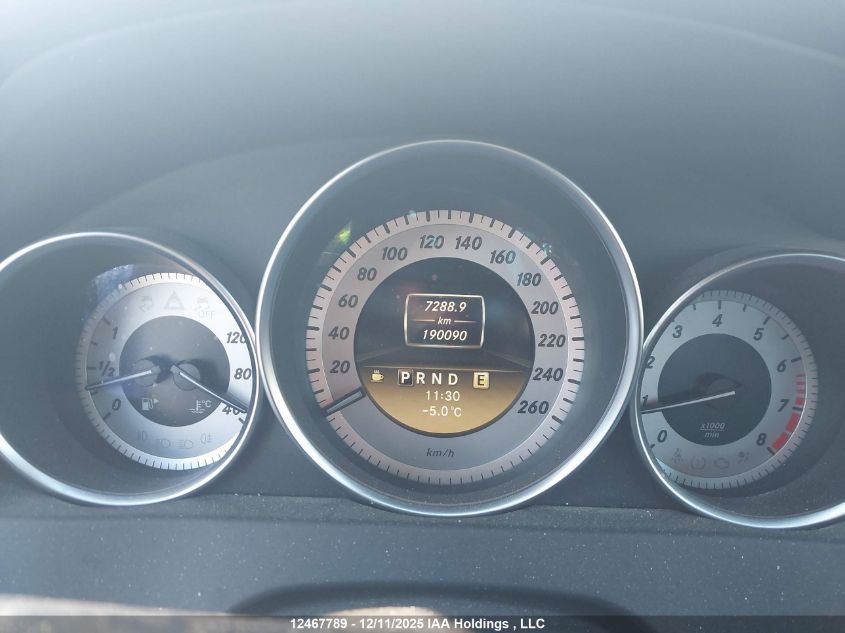 2012 Mercedes-Benz C 250 VIN: WDDGJ4HB4CF808111 Lot: 12467789