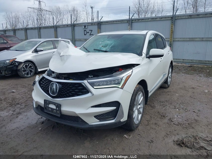 5J8TC2H39KL802306 2019 ACURA RDX photo no. 2