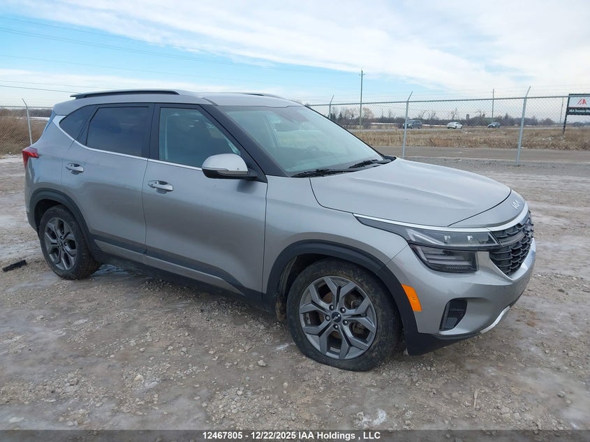 2024 Kia Seltos, Левый перёд, IAAI, VIN KNDEU2AAXR7561016