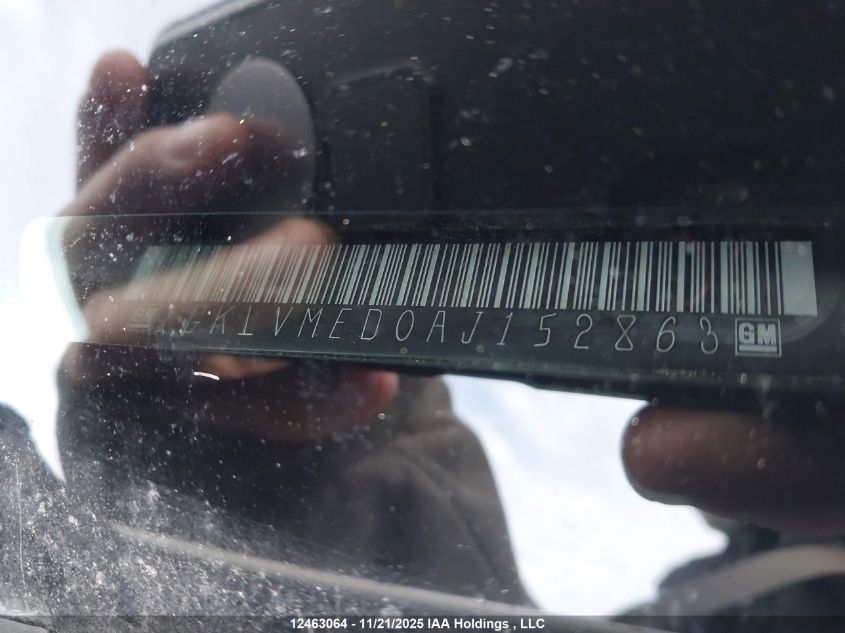 2010 GMC Acadia Slt VIN: 1GKLVMED0AJ152863 Lot: 12463064X