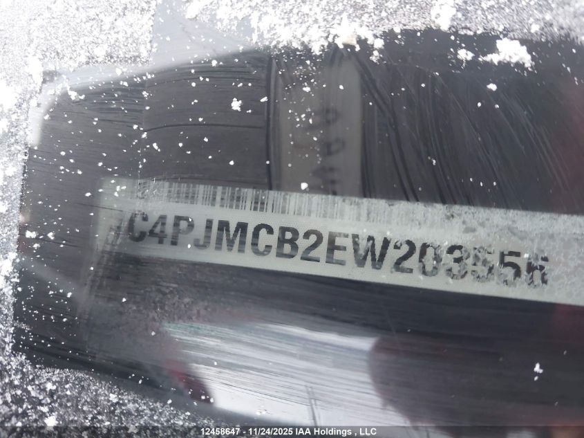 2014 Jeep Cherokee North VIN: 1C4PJMCB2EW203556 Lot: 12458647X