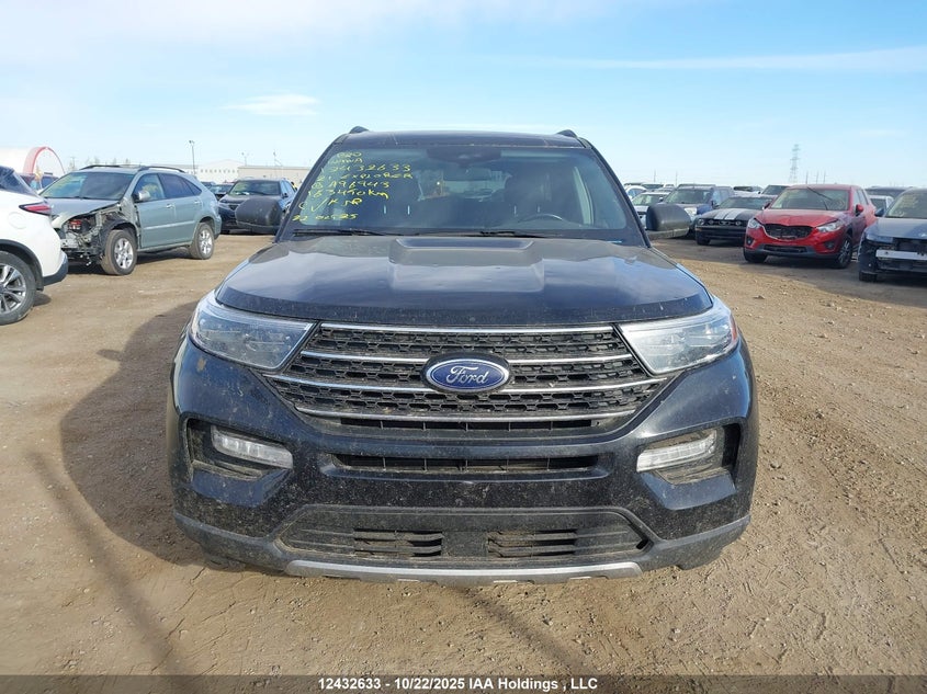 2021 Ford Explorer Xlt VIN: 1FMSK8DH1MGA96943 Lot: 12432633X