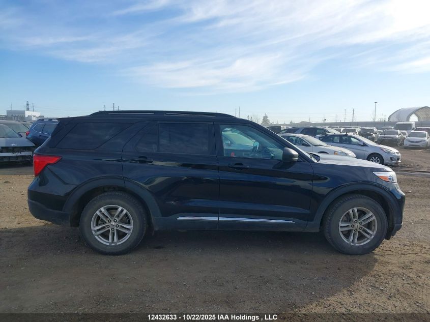 2021 Ford Explorer Xlt VIN: 1FMSK8DH1MGA96943 Lot: 12432633X