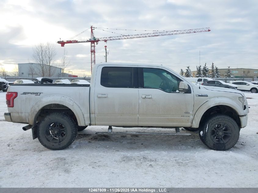 2015 Ford F150 Supercrew VIN: 1FTEW1EG8FFB49892 Lot: 12467809