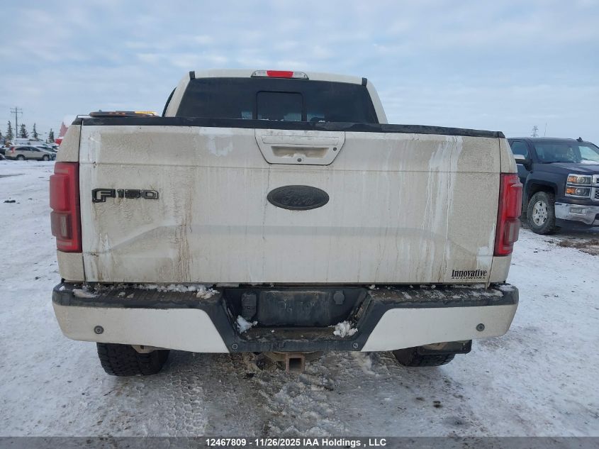 2015 Ford F150 Supercrew VIN: 1FTEW1EG8FFB49892 Lot: 12467809