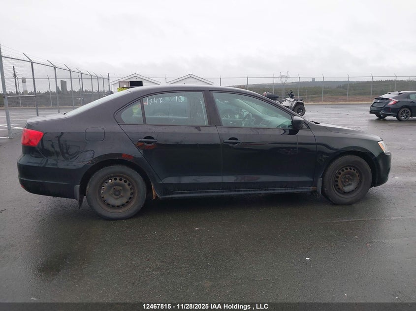 2013 Volkswagen Jetta 2.0L Trendline/2.0L Trendline+ VIN: 3VW1K7AJXDM284266 Lot: 12467815