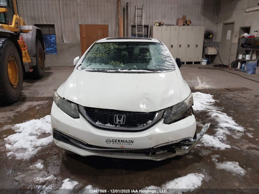 2013 Honda Civic Lx VIN: 2HGFB2F52DH021177 Lot: 12467869