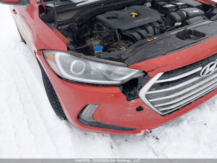 2017 Hyundai Elantra Gl VIN: KMHD84LF8HU133624 Lot: 12467879