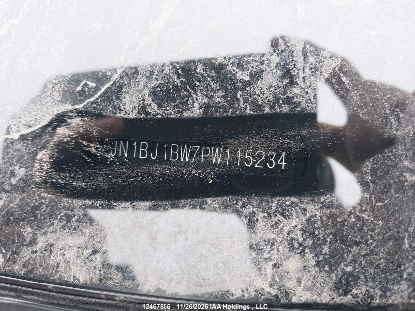 2023 Nissan Qashqai Sv VIN: JN1BJ1BW7PW115234 Lot: 12467885