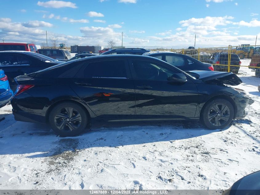 2022 Hyundai Elantra VIN: KMHLM4AG7NU264607 Lot: 12467889