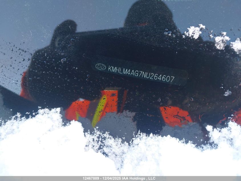 2022 Hyundai Elantra VIN: KMHLM4AG7NU264607 Lot: 12467889