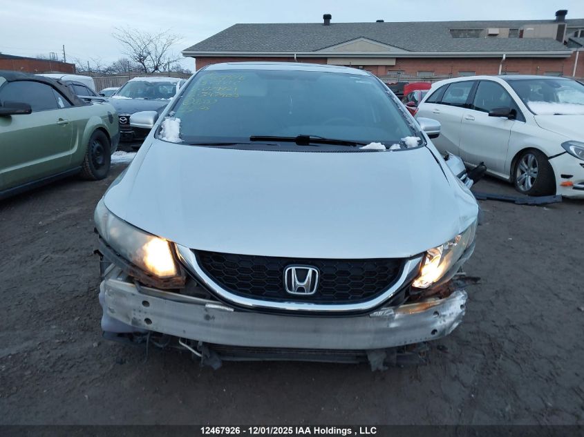 2015 Honda Civic Ex VIN: 2HGFB2F5XFH024721 Lot: 12467926