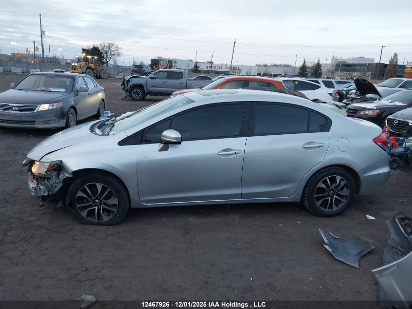 2015 Honda Civic Ex VIN: 2HGFB2F5XFH024721 Lot: 12467926