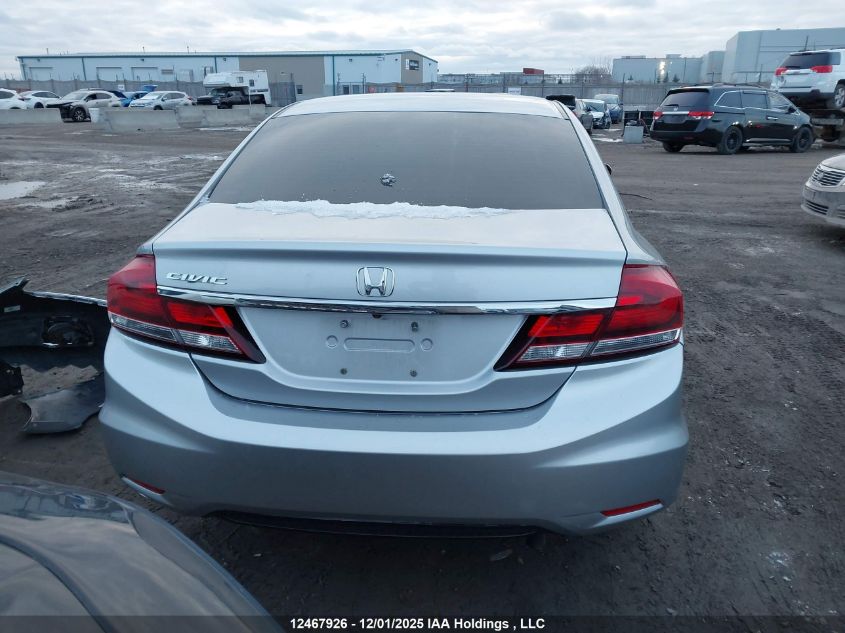 2015 Honda Civic Ex VIN: 2HGFB2F5XFH024721 Lot: 12467926