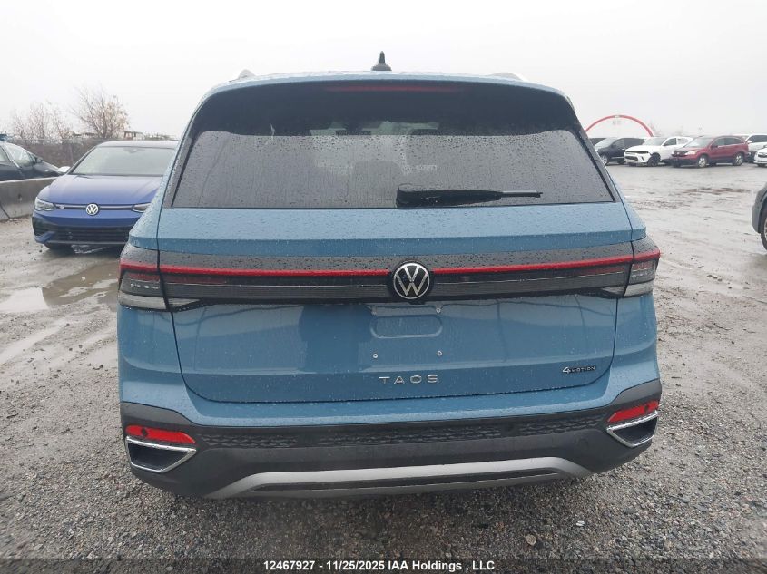 2026 Volkswagen Taos Comfortline VIN: 3VVUC7B28TM017034 Lot: 12467927