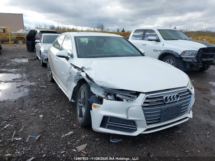 WAUBNAF48JA111687 2018 Audi A4 2.0T Progressiv auction photo 1
