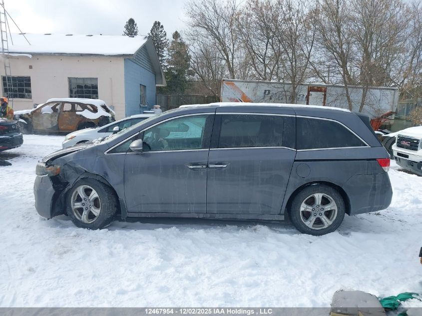 2017 Honda Odyssey Touring/Touring Elite VIN: 5FNRL5H95HB503180 Lot: 12467954