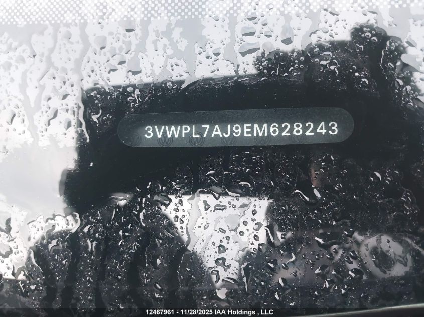 2014 Volkswagen Golf Tdi VIN: 3VWPL7AJ9EM628243 Lot: 12467961