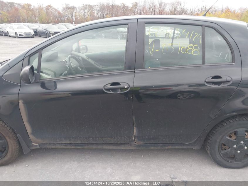 2007 Toyota Yaris Le/Rs VIN: JTDKT923575051888 Lot: 12434124X