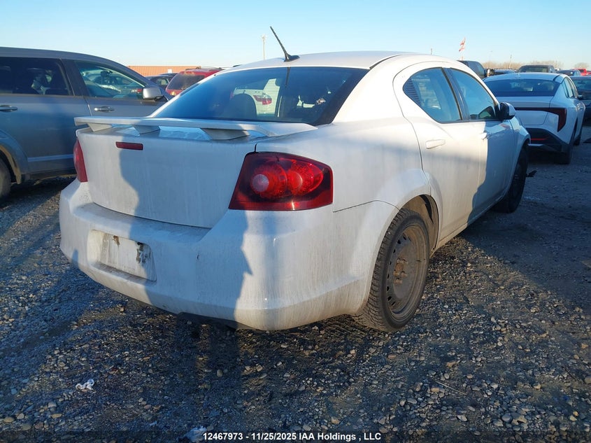1C3CDZAB9DN702367 2013 DODGE AVENGER photo no. 4