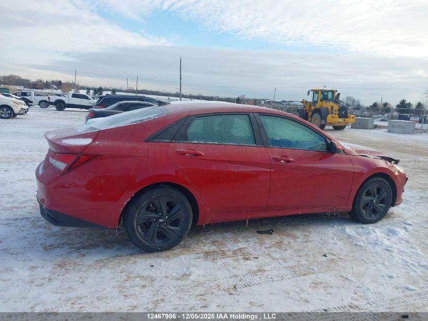 2022 Hyundai Elantra Preferred Ivt VIN: KMHLM4AG9NU342109 Lot: 12467986