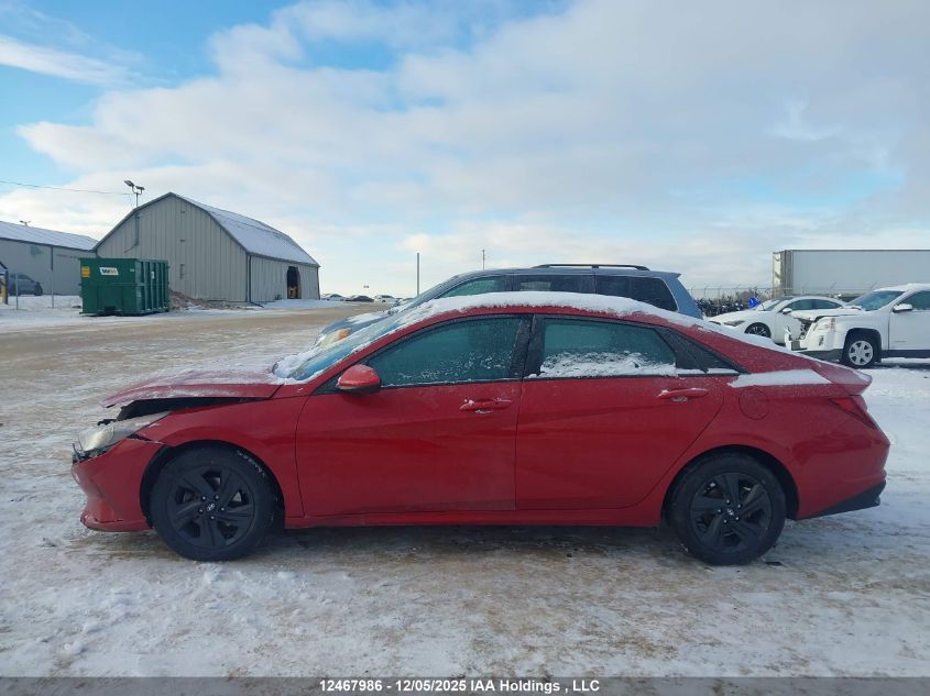 2022 Hyundai Elantra Preferred Ivt VIN: KMHLM4AG9NU342109 Lot: 12467986