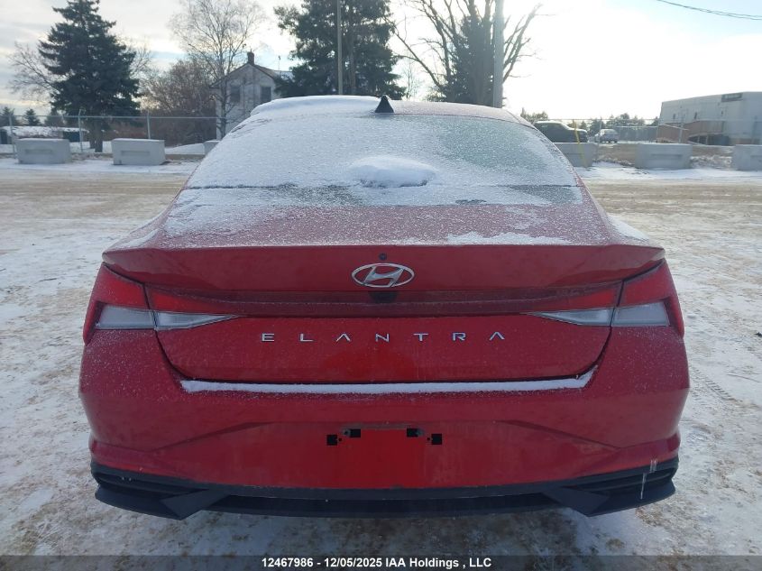 2022 Hyundai Elantra Preferred Ivt VIN: KMHLM4AG9NU342109 Lot: 12467986