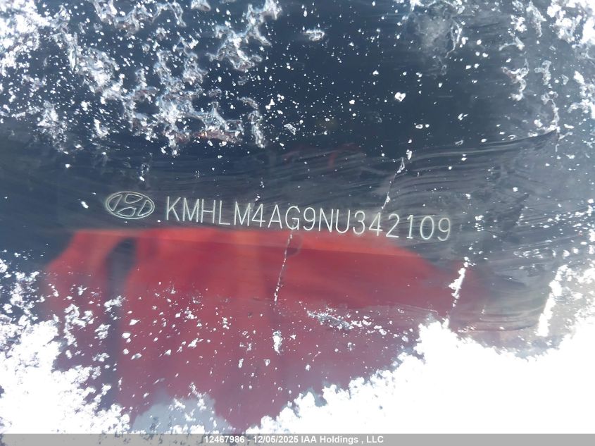 2022 Hyundai Elantra Preferred Ivt VIN: KMHLM4AG9NU342109 Lot: 12467986