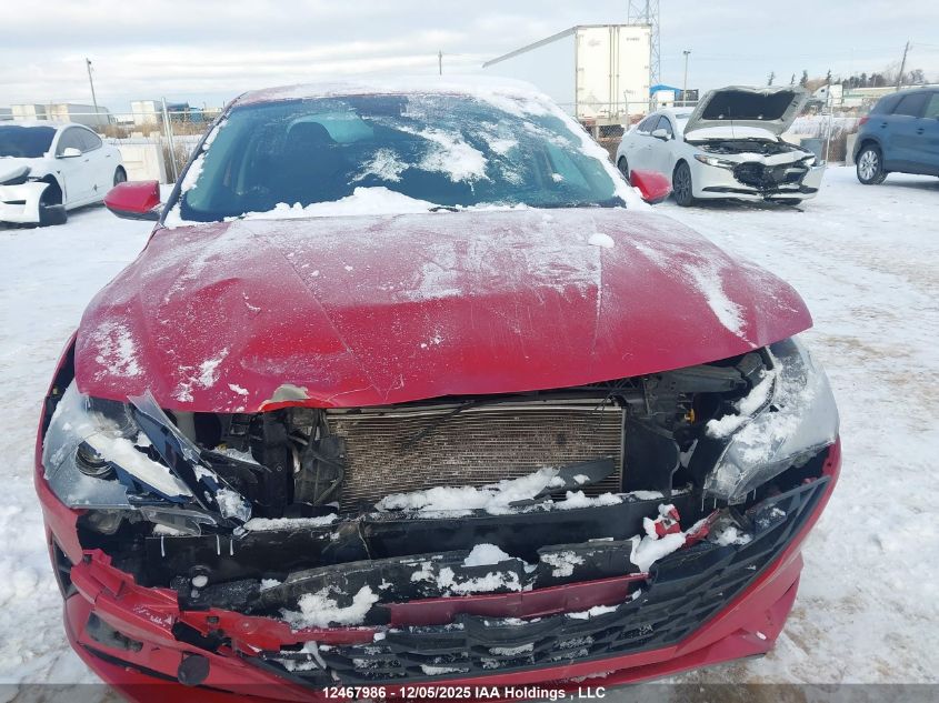 2022 Hyundai Elantra Preferred Ivt VIN: KMHLM4AG9NU342109 Lot: 12467986