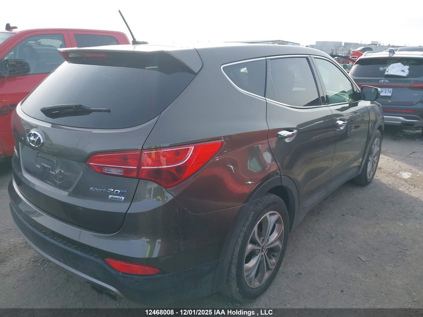 5XYZUDLA3DG092048 2013 HYUNDAI SANTA FE photo no. 4