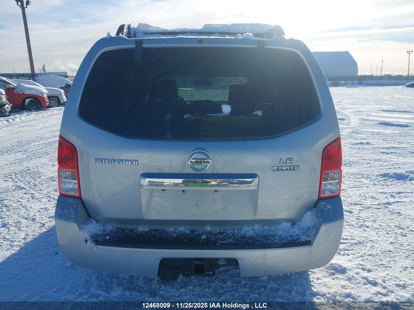 2011 Nissan Pathfinder Silver/Sv VIN: 5N1AR1NB0BC627305 Lot: 12468009