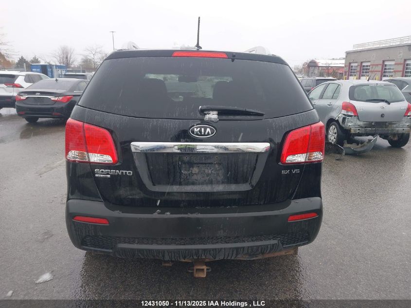 2013 Kia Sorento Ex Luxury V6/Ex V6 VIN: 5XYKUDA20DG366609 Lot: 12431050X