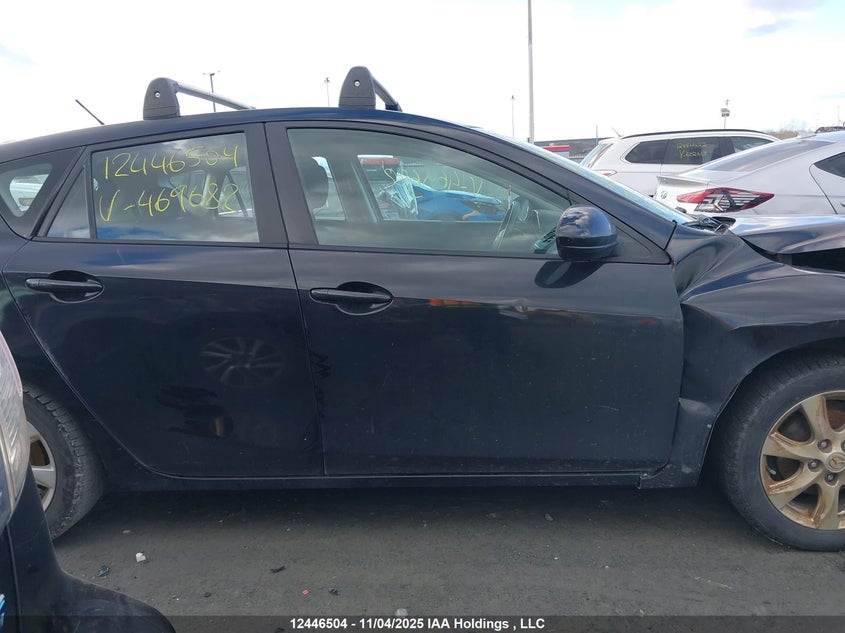 2011 Mazda Mazda3 Gx VIN: JM1BL1KFXB1469682 Lot: 12446504X