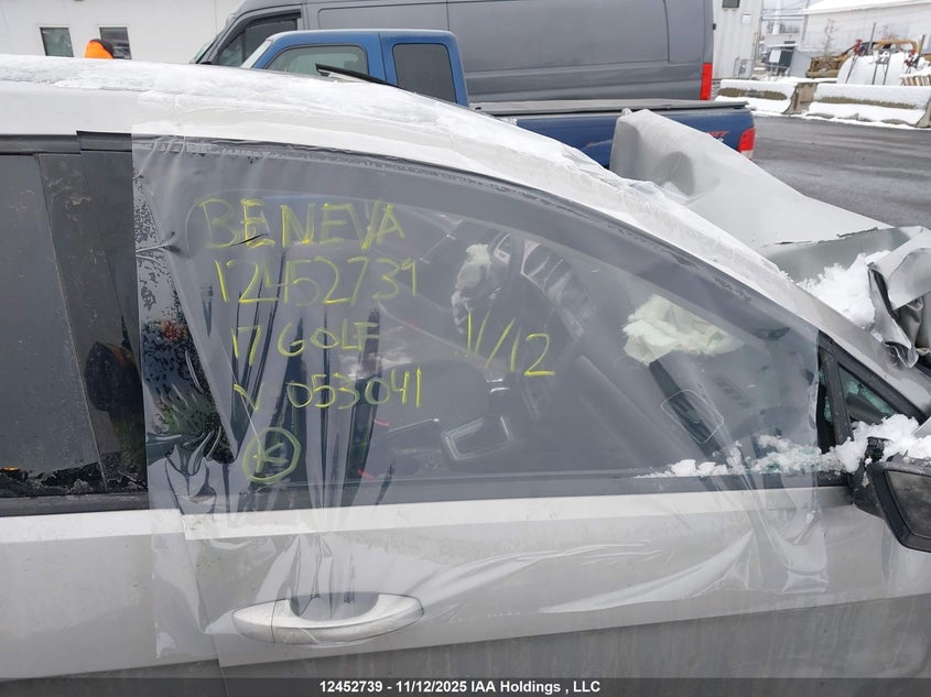 2017 Volkswagen Golf 1.8 Tsi Comfortline/1.8 Tsi Highline/1.8 Tsi Trendline VIN: 3VW217AU5HM053041 Lot: 12452739X