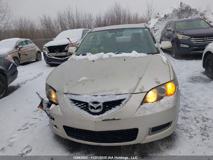 2008 Mazda Mazda3 Gs/Gx VIN: JM1BK32F881804560 Lot: 12462503X