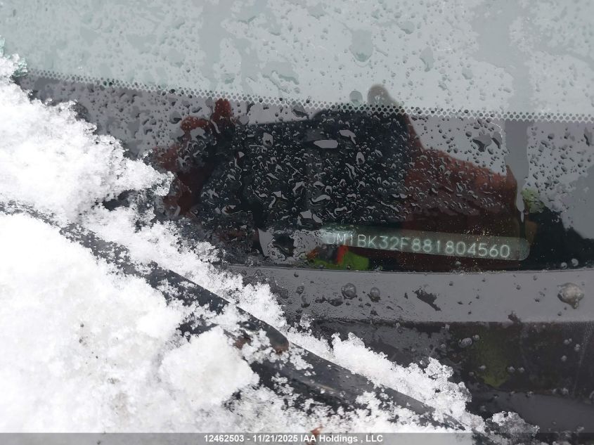 2008 Mazda Mazda3 Gs/Gx VIN: JM1BK32F881804560 Lot: 12462503X