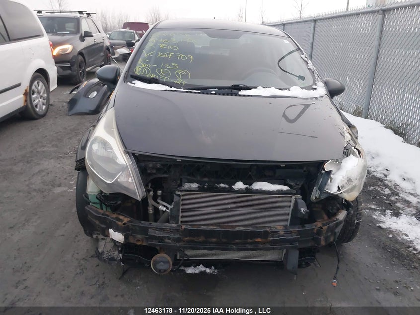 2013 Kia Rio Ex/Lx/Lx+/Sx VIN: KNADM4A32D6127709 Lot: 12463178X