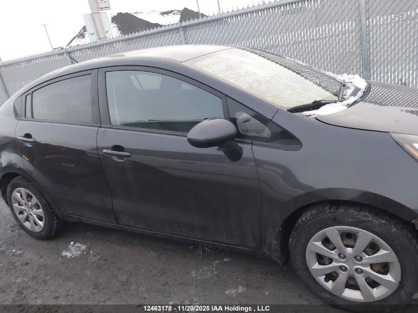 2013 Kia Rio Ex/Lx/Lx+/Sx VIN: KNADM4A32D6127709 Lot: 12463178X