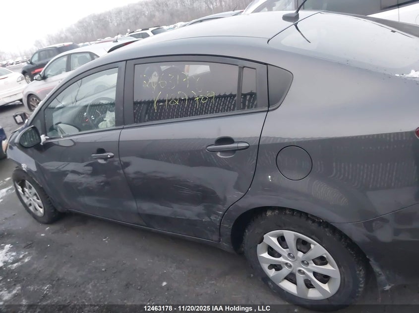 2013 Kia Rio Ex/Lx/Lx+/Sx VIN: KNADM4A32D6127709 Lot: 12463178X