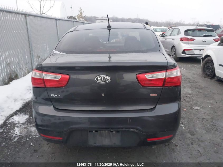 2013 Kia Rio Ex/Lx/Lx+/Sx VIN: KNADM4A32D6127709 Lot: 12463178X