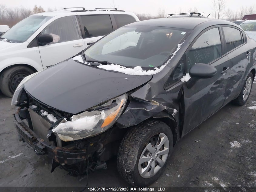 2013 Kia Rio Ex/Lx/Lx+/Sx VIN: KNADM4A32D6127709 Lot: 12463178X