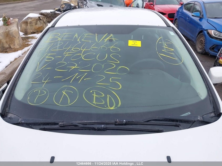 2015 Ford Focus Se VIN: 1FADP3K21FL272020 Lot: 12464666X