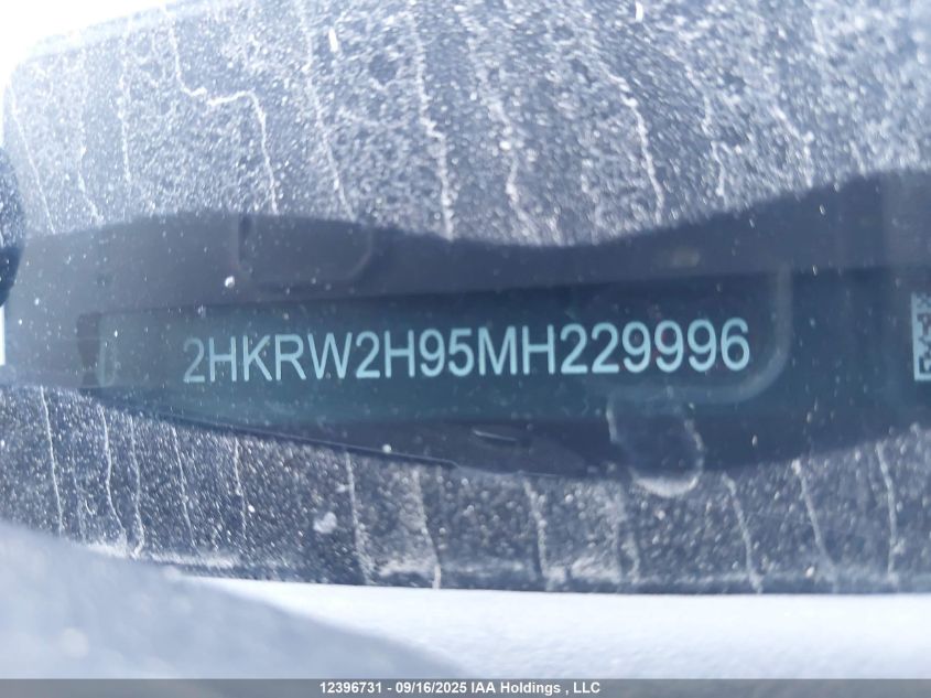 2021 Honda Cr-V Black Edition/Touring VIN: 2HKRW2H95MH229996 Lot: 12396731X