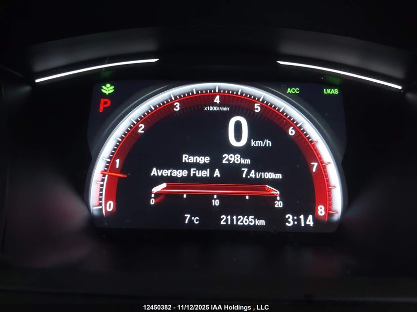 2019 Honda Civic Sport VIN: SHHFK7H46KU300651 Lot: 12450382X