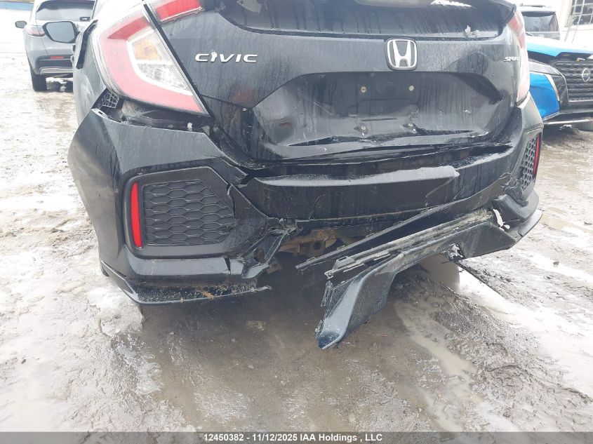 2019 Honda Civic Sport VIN: SHHFK7H46KU300651 Lot: 12450382X