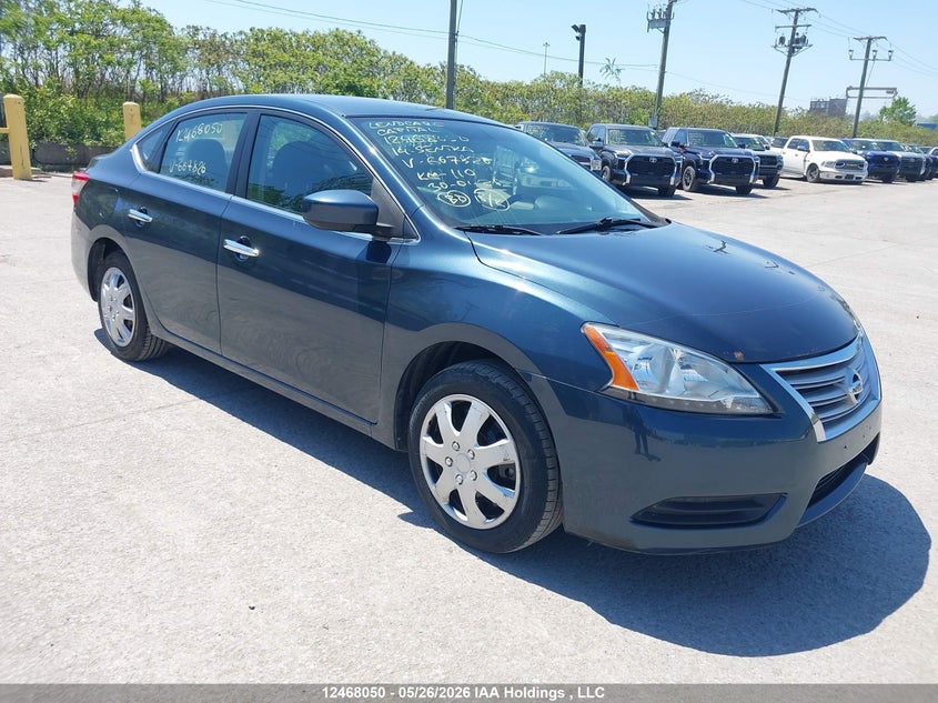 Vin: 3n1ab7ap7el667826, lot: 2853371, nissan sentra s/sv/sr/sl 2014 img_1