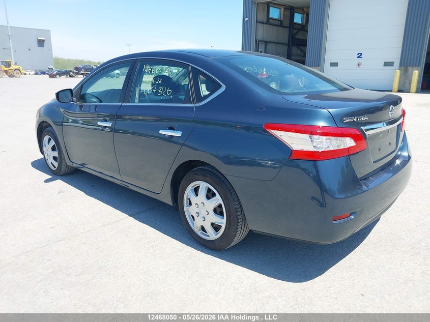 Vin: 3n1ab7ap7el667826, lot: 2853371, nissan sentra s/sv/sr/sl 20143