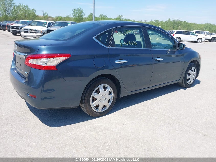 Vin: 3n1ab7ap7el667826, lot: 2853371, nissan sentra s/sv/sr/sl 20144