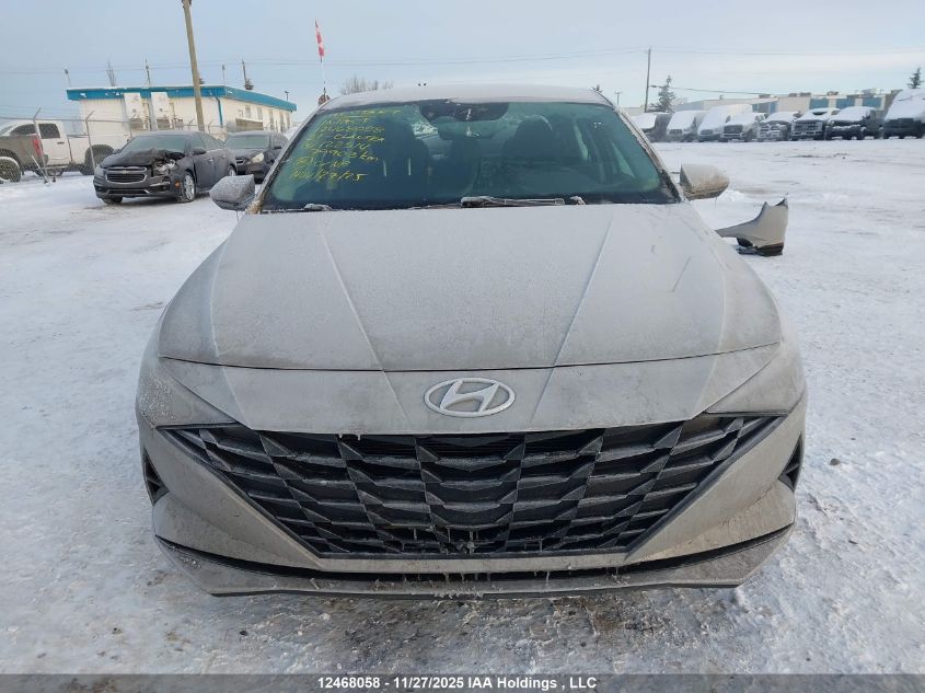 2021 Hyundai Elantra Sel VIN: KMHLM4AG5MU122514 Lot: 12468058