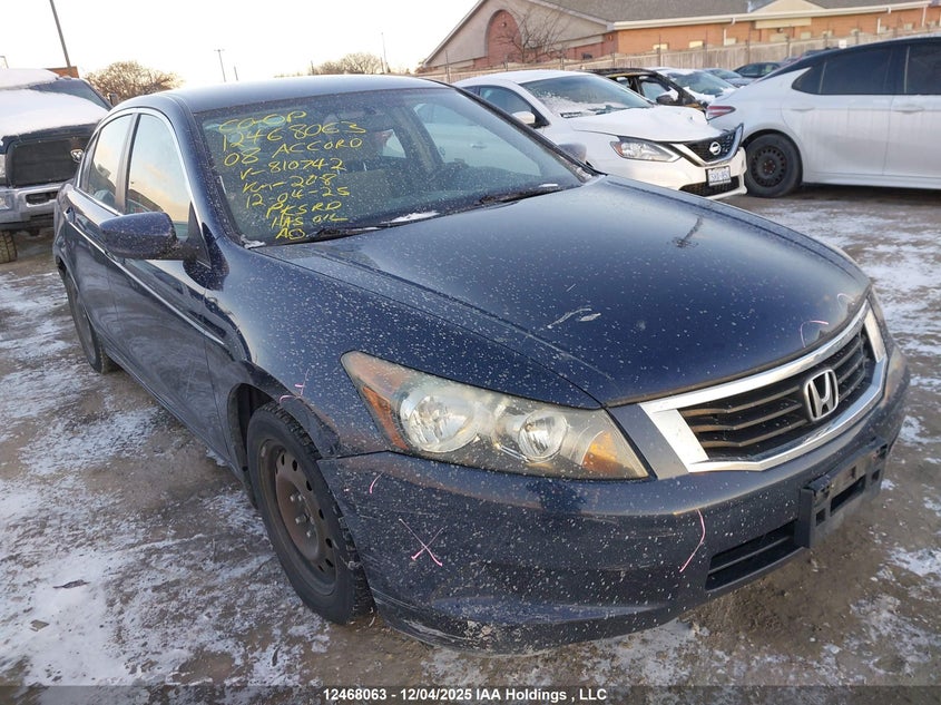 1HGCP26398A810742 2008 HONDA ACCORD photo no. 2